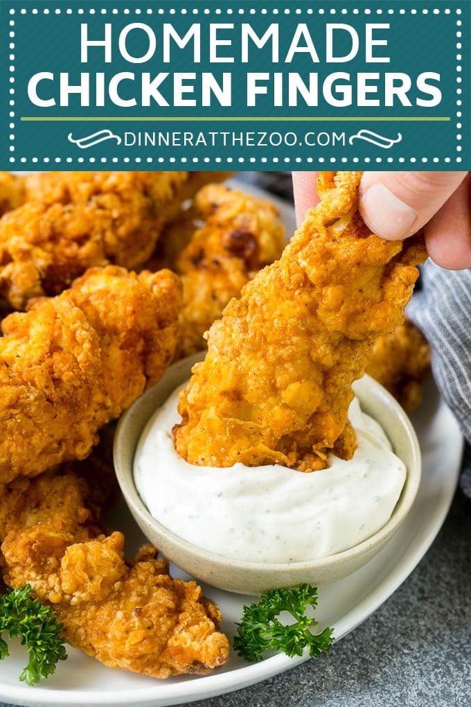 Homemade Chicken Fingers Recipe | Chicken Tenders | Fried Chicken #chicken #friedchicken #dinner #appetizer #sadud
