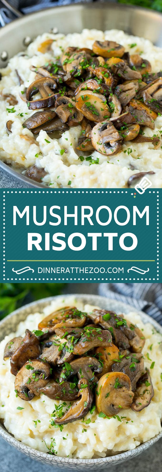 Mushroom Risotto Recipe | Mushroom Rice | Easy Risotto #rice #mushrooms #sidedish #glutenfree #dinner #sadud