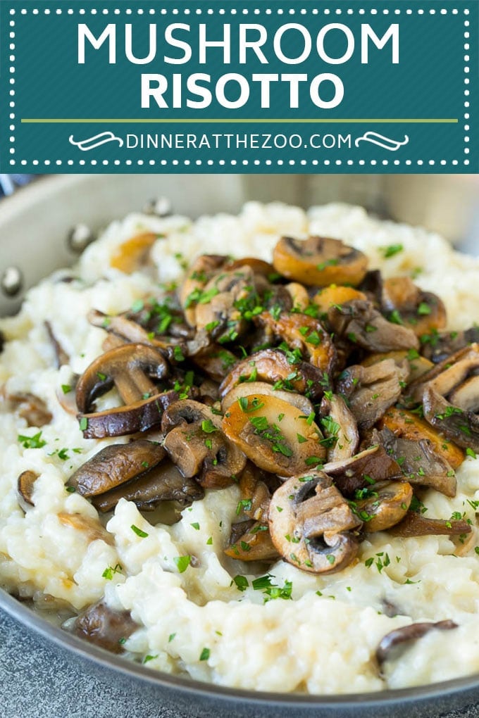 Mushroom Risotto Recipe | Mushroom Rice | Easy Risotto #rice #mushrooms #sidedish #glutenfree #dinner #sadud
