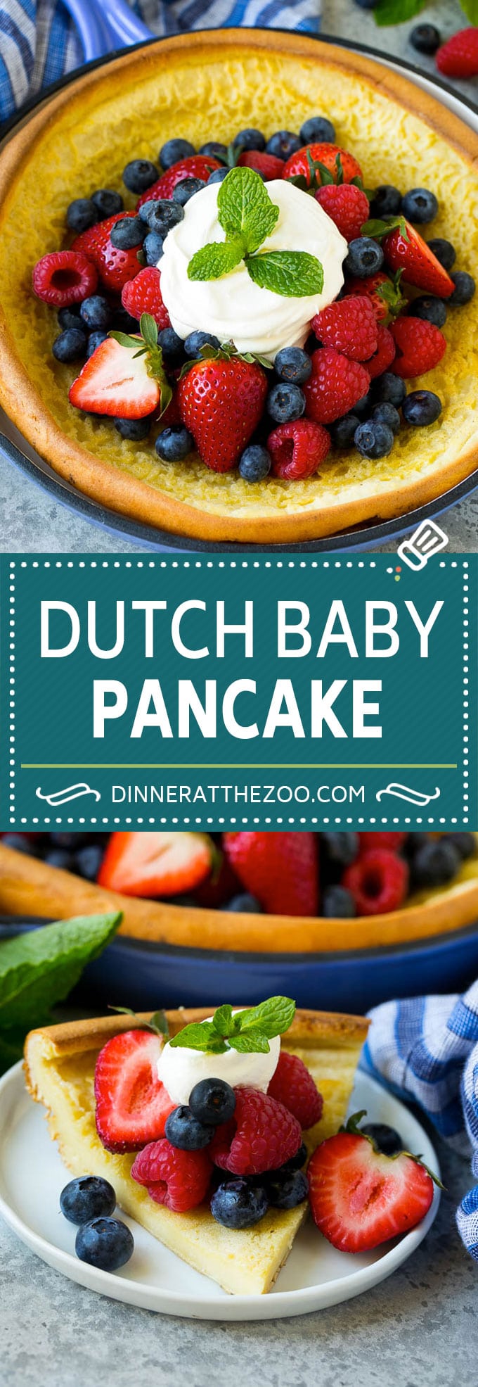 Dutch Baby Pancake Recipe | Puffed Pancake | Skillet Pancake #pancakes #breakfast #brunch #sadud
