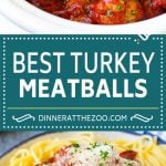 Slow Cooker Turkey Meatballs | Spaghetti and Meatballs #crockpot #slowcooker #turkey #meatballs #dinner #sadud