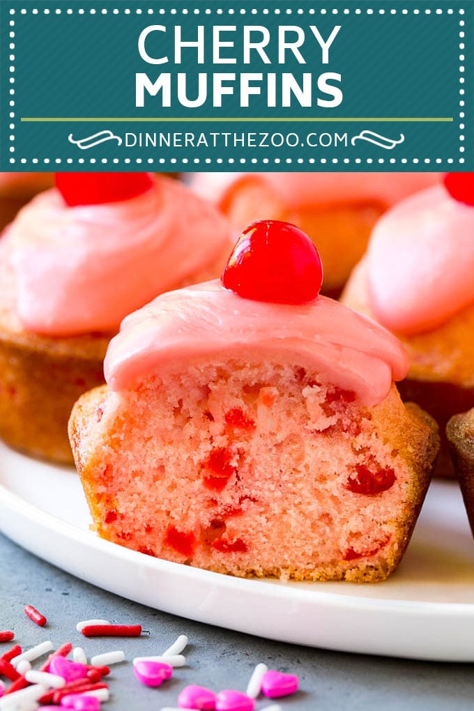 Cherry Muffins Recipe | Maraschino Cherry Muffins #cherries #cherry #muffins #baking #dessert #sweets #sadud