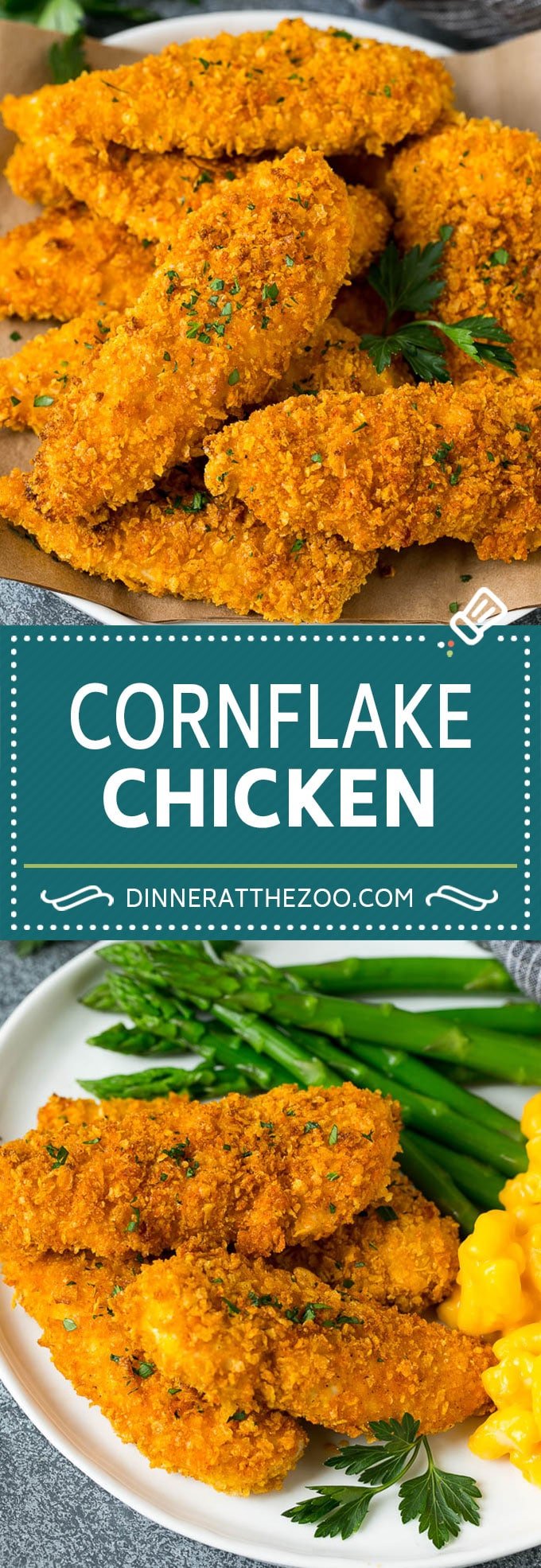 Cornflake Chicken Recipe | Chicken Fingers #chicken #dinner #sadud