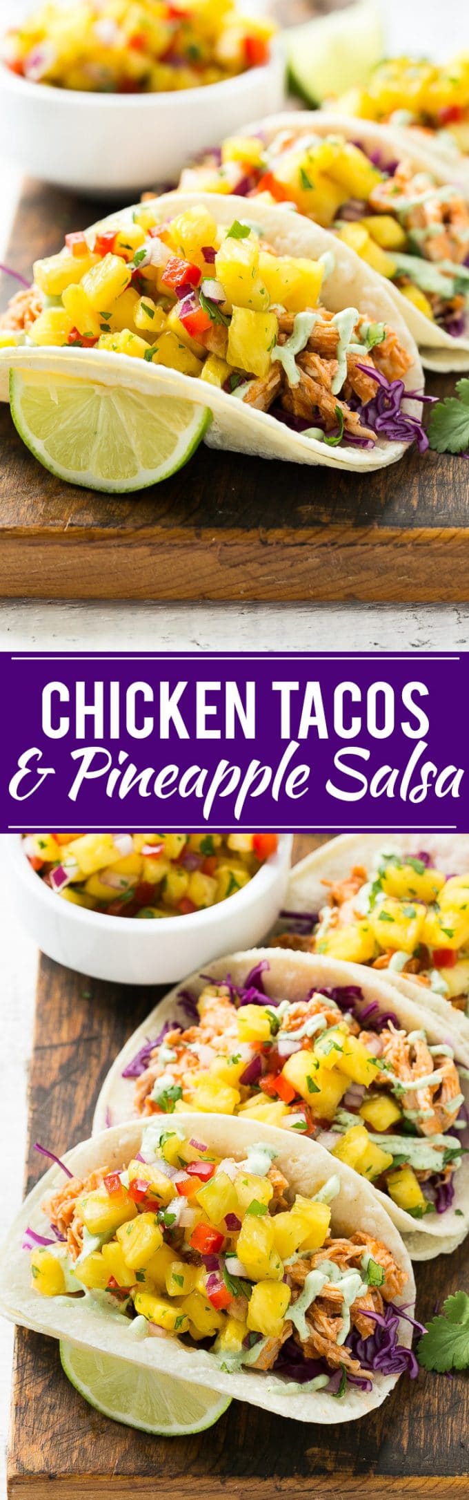 Pulled Chicken Tacos | Shredded Chicken Tacos | Chicken Tacos #tacos #chicken #pineapple #dinner #sadud