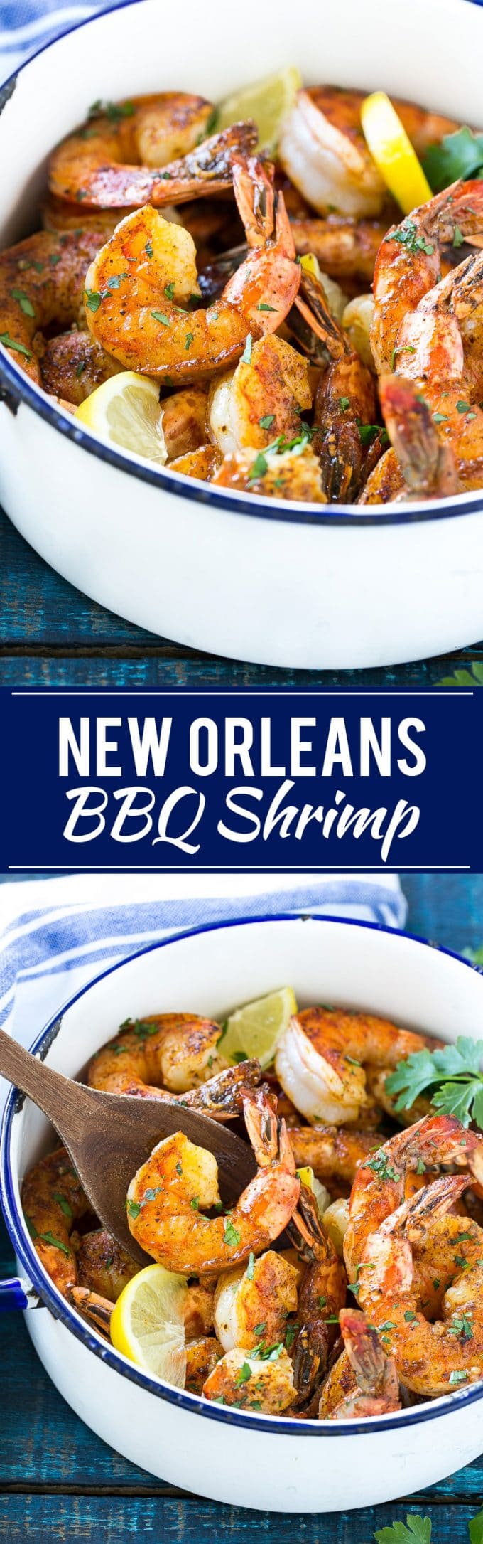 New Orleans BBQ Shrimp Recipe | Easy Shrimp Recipe | New Orleans Shrimp #shrimp #seafood #dinner #appetizer #sadud