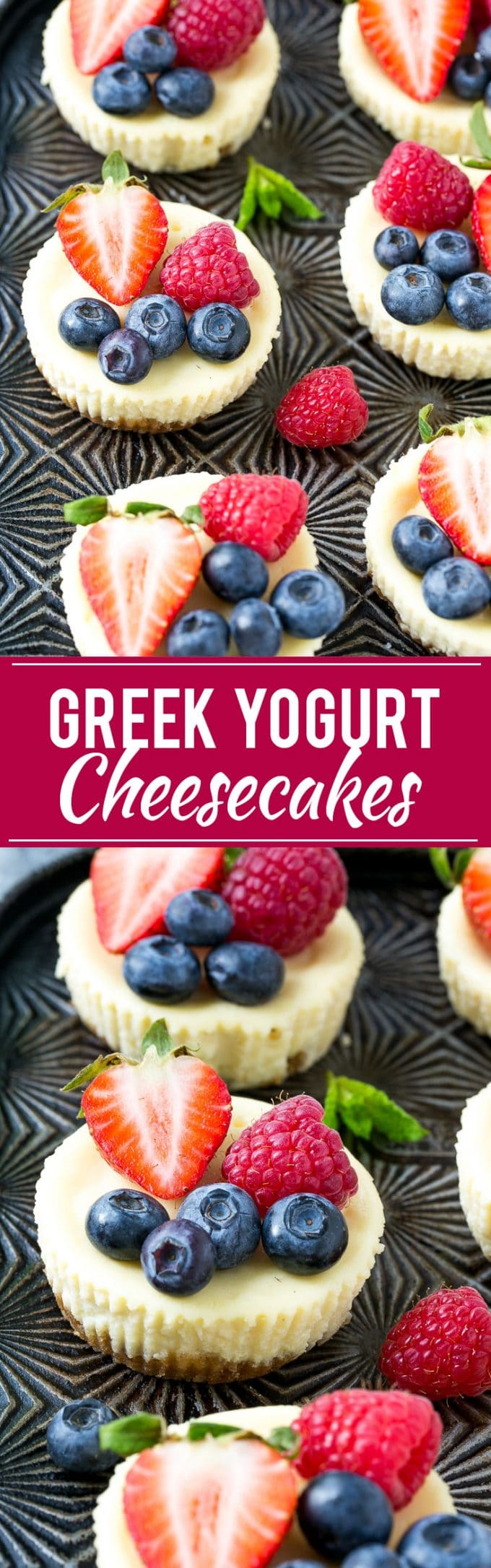 Greek Yogurt Cheesecake Recipe | Mini Cheesecake | Healthy Cheesecake #cheesecake #dessert #baking #strawberries #sadud