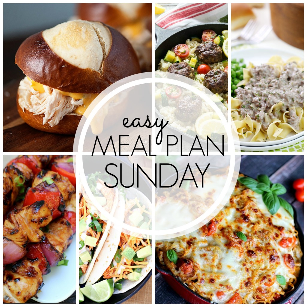 Easy Meal Plan Sunday - Week 53