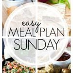 Easy Meal Plan Sunday Week 52