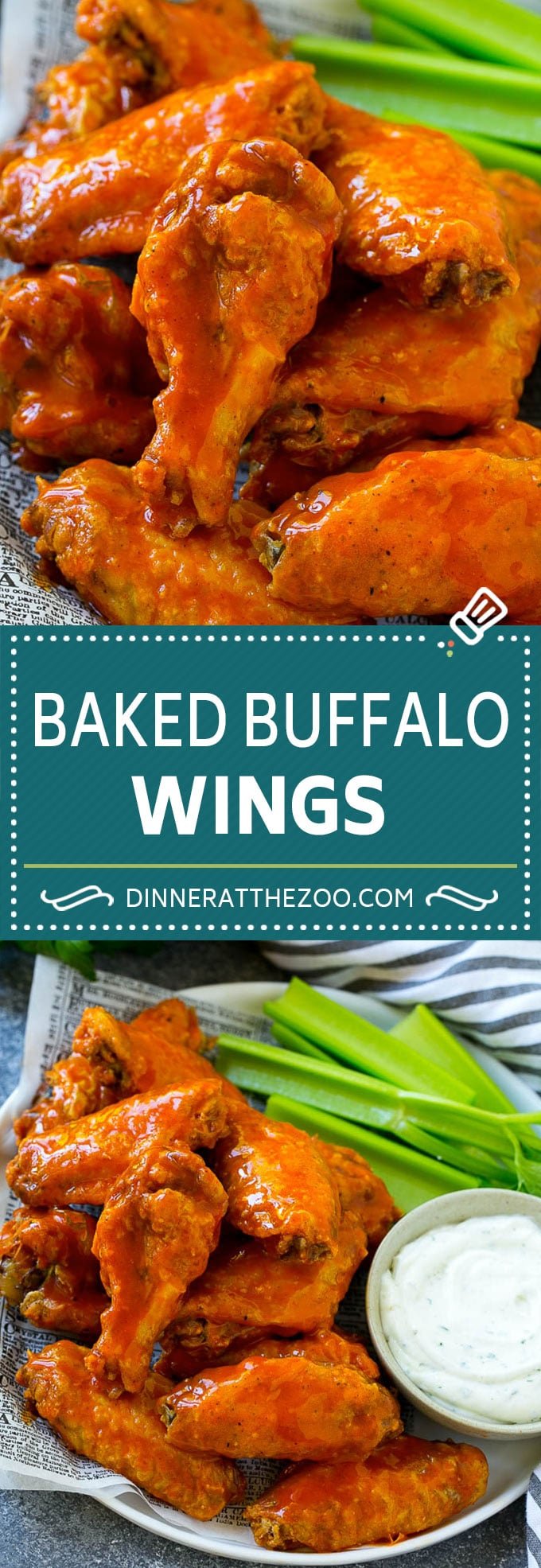 Baked Buffalo Wings Recipe | Buffalo Chicken Wings | Crispy Baked Chicken Wings #chicken #chickenwings #buffalochicken #appetizer #sadud