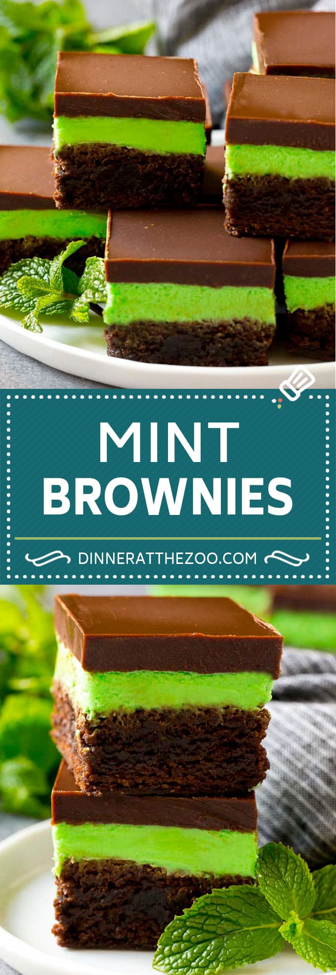 Mint Brownies Recipe | Layered Brownies | Frosted Brownies #brownies #chocolate #frosting #mint #dessert #sadud