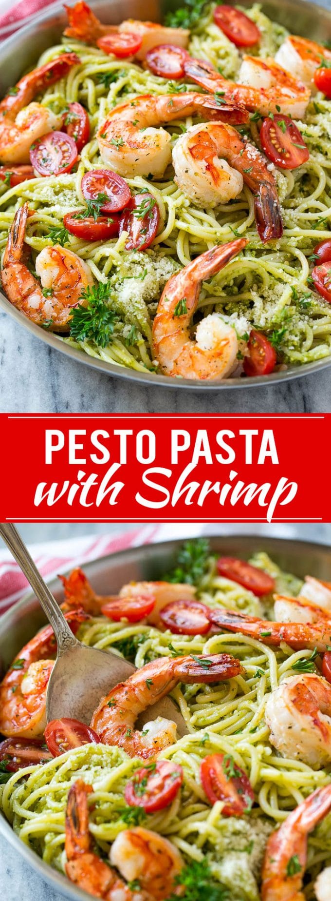 Shrimp Pesto Pasta Recipe | Shrimp Pasta | Pesto Pasta | Easy Shrimp Recipe #shrimp #pasta #pesto #tomato #dinner #sadud