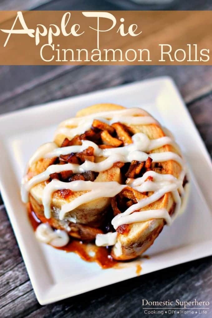 Apple Pie Cinnamon Rolls