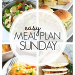 Easy Meal Plan Sunday - Week 74