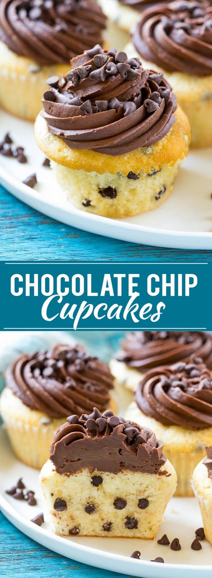 Chocolate Chip Cupcakes Recipe | Cupcake Recipe | Chocolate Chips | Chocolate Frosting | Easy Cupcake Recipe #cupcakes #chocolate #cake #dessert #sadud