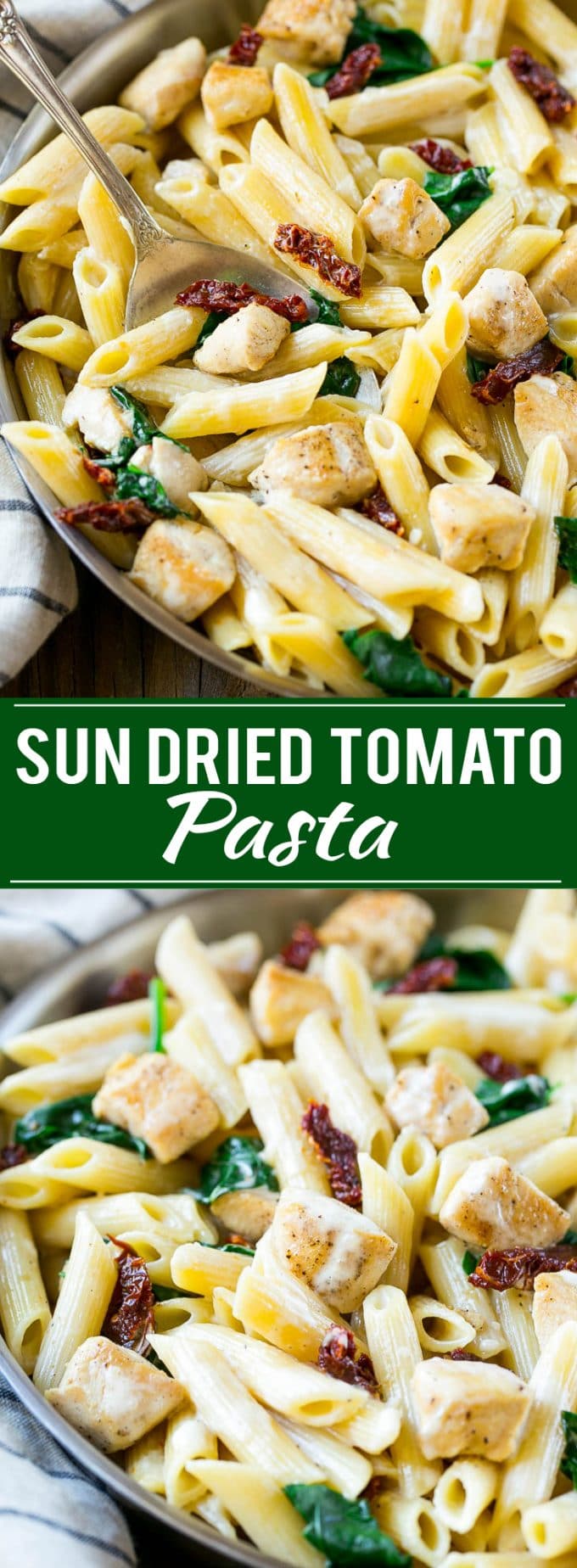 Sun Dried Tomato Pasta Recipe | Creamy Pasta | Chicken Pasta | Creamy Chicken Pasta | Easy Chicken Recipe | Chicken Recipe | Pasta Recipe #chicken #pasta #spinach #dinner #sadud