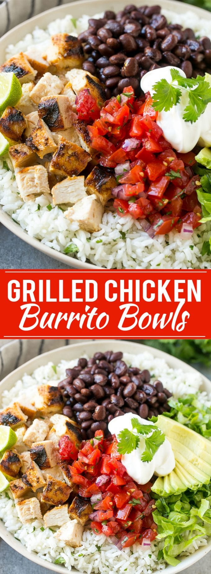 Chicken Burrito Bowls Recipe | Grilled Chicken Recipe | Burrito Bowl | Mexican Chicken #burrito #mexicanfood #rice #beans #chicken #dinner #sadud #mealprep