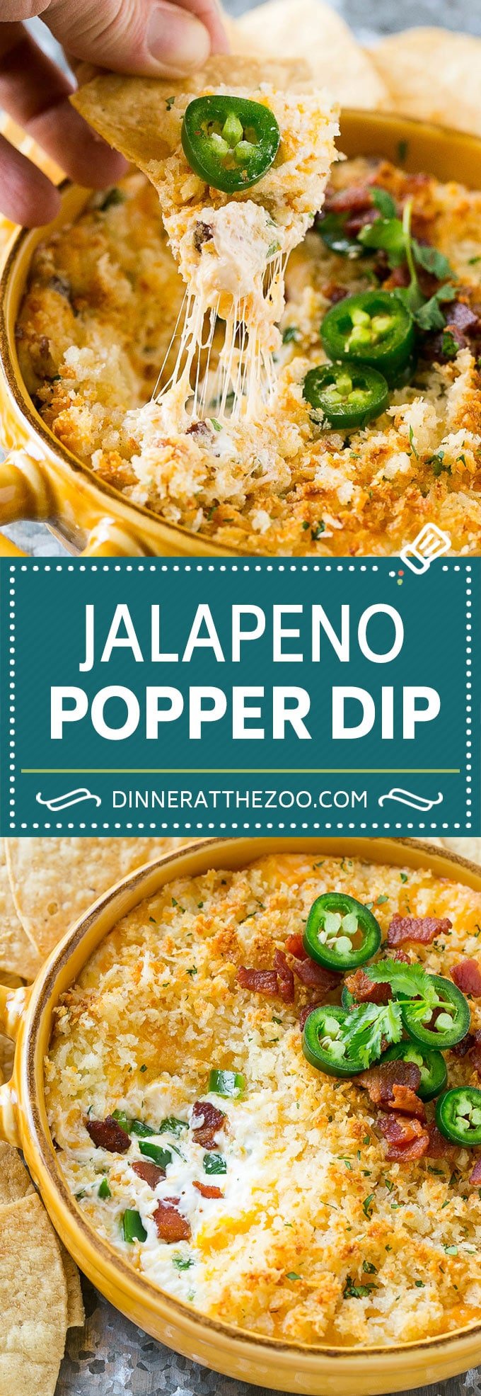 Jalapeno Popper Dip #jalapeno #dip #bacon #cheese #appetizer #sadud