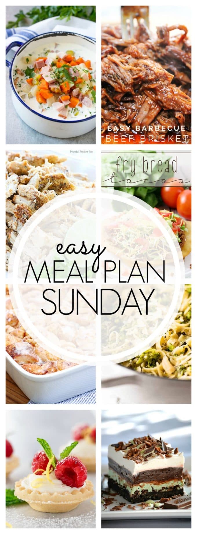 Easy Meal Plan Sunday - Week 89