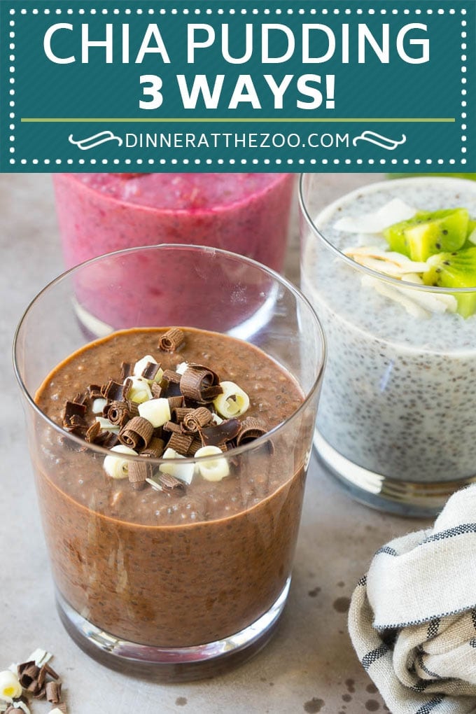 Chia Pudding Recipe | Chocolate Chia Pudding | Coconut Chia Pudding | Raspberry Chia Pudding #chia #pudding #breakfast #dessert #vegan #glutenfree #dairyfree #sadud