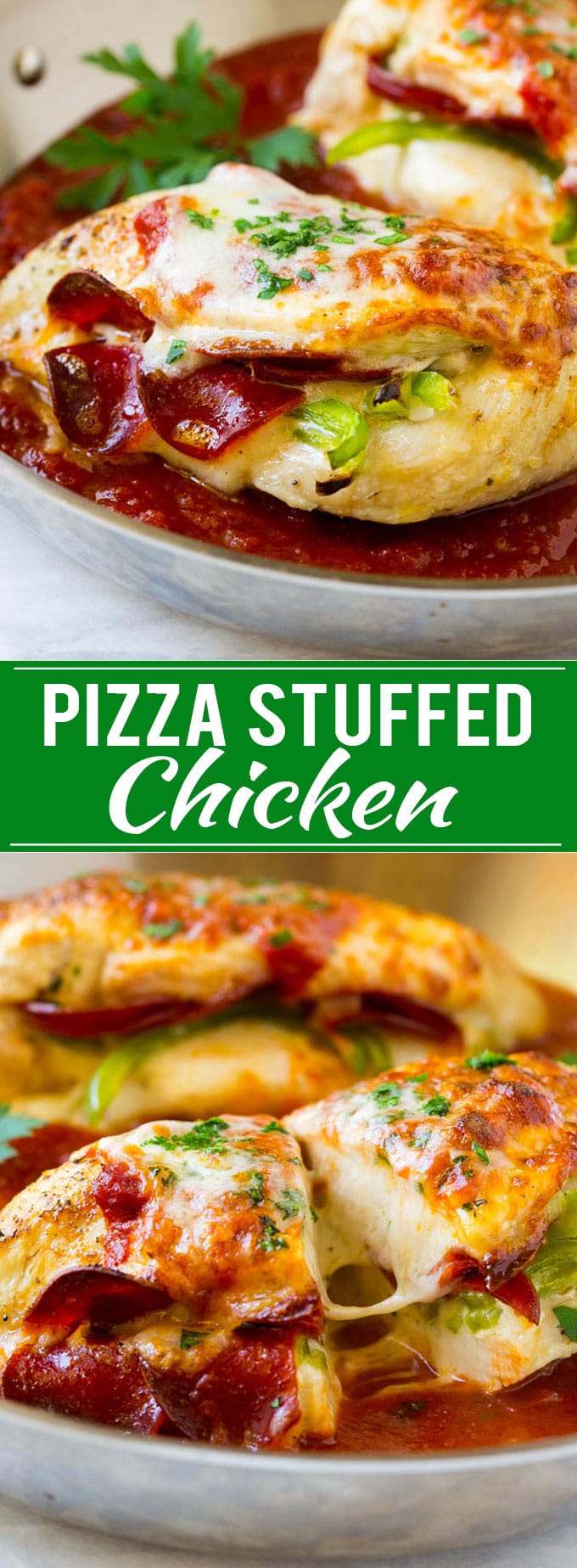 Pizza Stuffed Chicken Recipe | Stuffed Chicken Breast | Baked Chicken Breast | Easy Chicken Recipe #chicken #pizza #stuffedchicken #chickenbreast #dinner #sadud