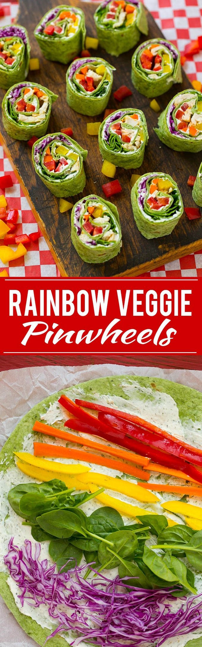 Rainbow Veggie Pinwheels Recipe | Veggie Pinwheels | Kids Lunch Recipe | Pinwheel Sandwich Recipe #pinwheels #wraps #sandwich #lunch #sadud #veggie