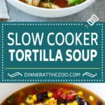 Slow Cooker Chicken Tortilla Soup Recipe | Chicken Soup Recipe | Slow Cooker Chicken Soup | Mexican Chicken Soup | Tortilla Soup Recipe #soup #tortillasoup #chickensoup #mexican #mexicansoup #dinner #sadud