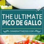 Pico de Gallo Recipe | Homemade Salsa Recipe | Salsa Fresca Recipe #salsa #salsafresca #picodegallo #snack #appetizer #sadud
