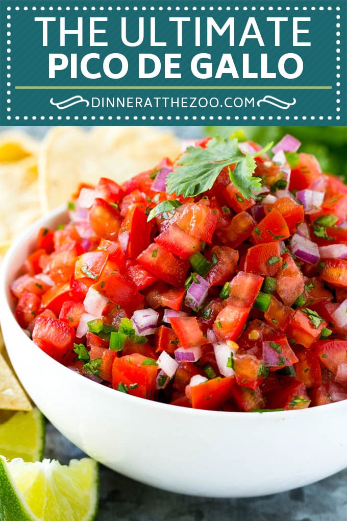 Pico de Gallo Recipe | Homemade Salsa Recipe | Salsa Fresca Recipe #salsa #salsafresca #picodegallo #snack #appetizer #sadud