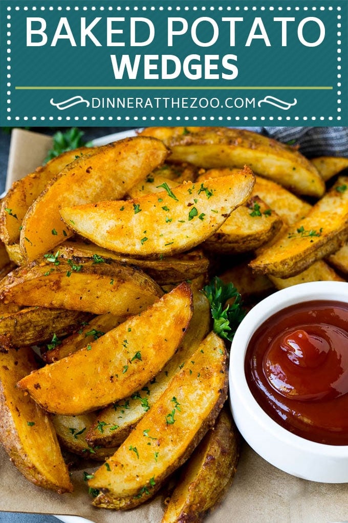 Baked Potato Wedges Recipe | Baked French Fries #potatoes #fries #sidedish #dinner #sadud