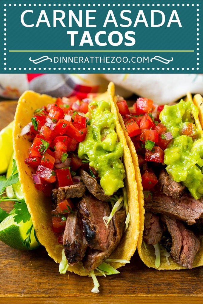 Carne Asada Tacos Recipe | Beef Tacos | Steak Tacos | Carne Asada #steak #meat #beef #tacos #avocado #dinner #sadud
