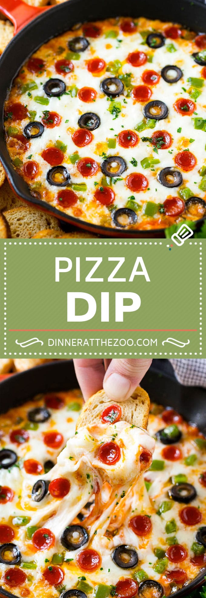 Pizza Dip Recipe | Pepperoni Pizza Dip | Crustless Pizza | Supreme Pizza Dip #pizza #sadud #appetizer #dip