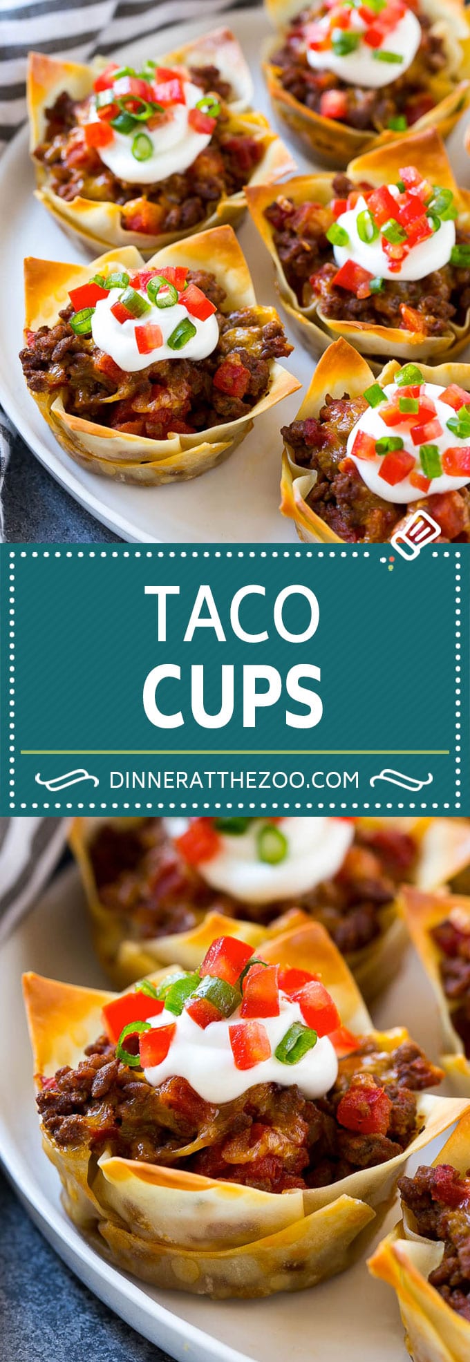 Taco Cups Recipe | Wonton Taco Cups | Taco Cupcakes | Mexican Appetizer #taco #hamburger #appetizer #sadud #beef