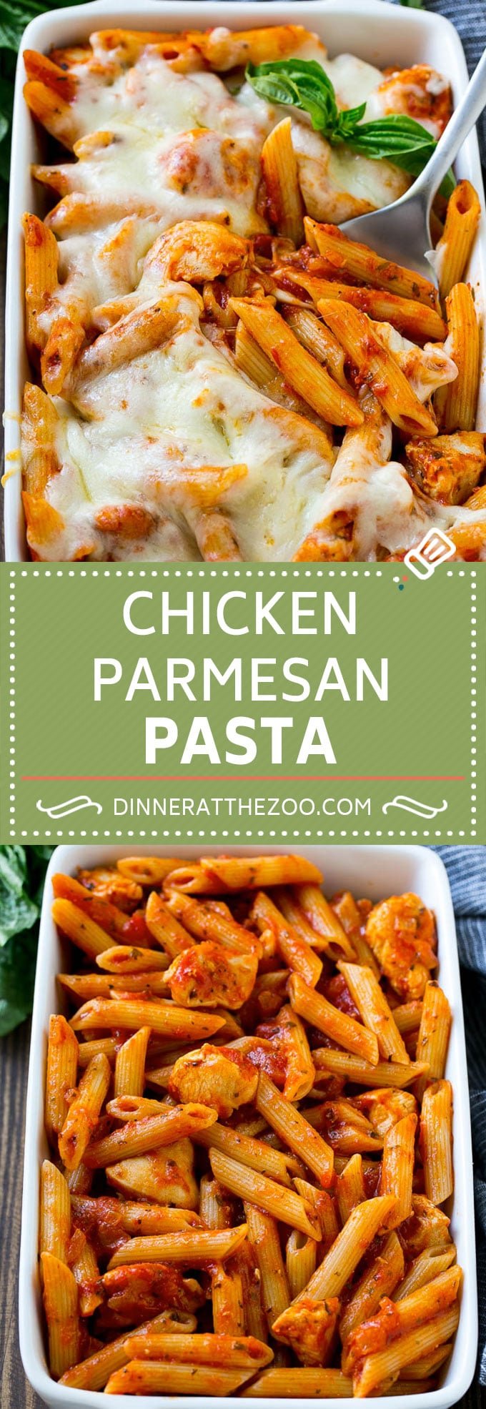 Chicken Parmesan Pasta Recipe | Baked Pasta Recipe | Chicken Pasta Recipe #pasta #chicken #cheese #dinner #comfortfood #sadud