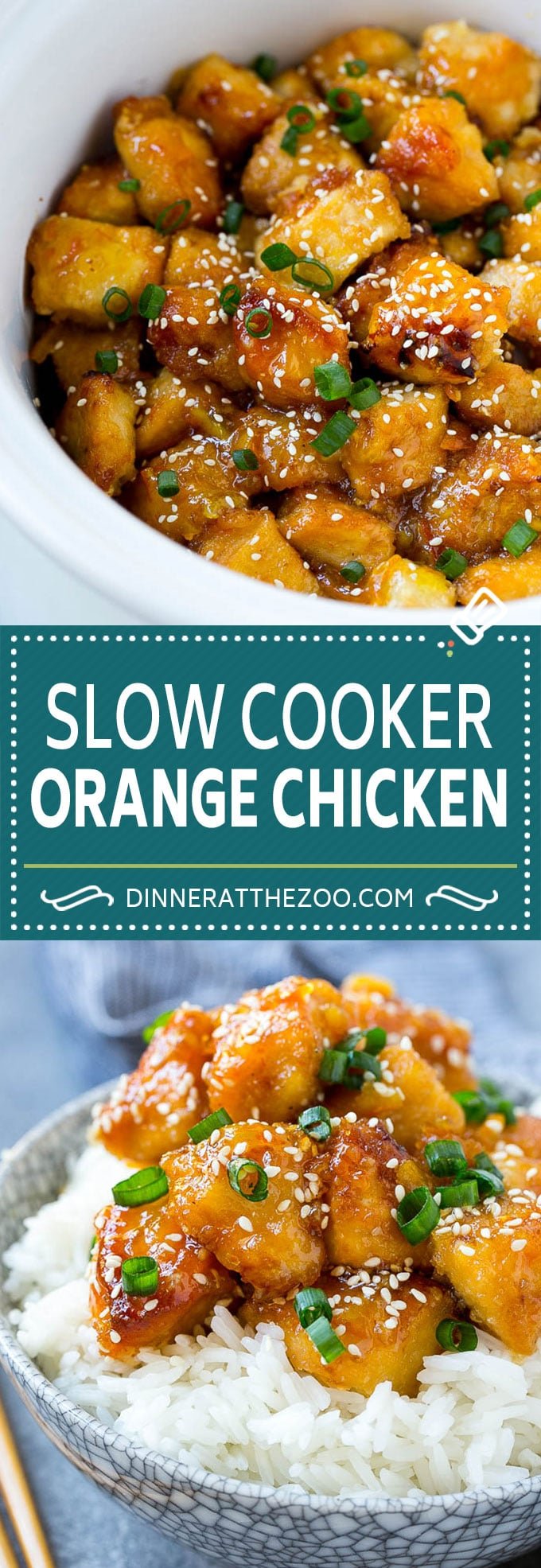 Slow Cooker Orange Chicken Recipe | Copycat Orange Chicken | Crock Pot Orange Chicken | Slow Cooker Chicken Recipe #orange #chicken #orangechicken #slowcooker #crockpot #dinner #sadud