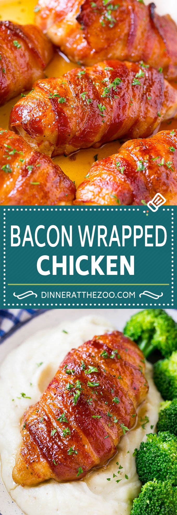 Bacon Wrapped Chicken Recipe | Bacon Wrapped Chicken Breast | Baked Bacon Wrapped Chicken | Bacon Brown Sugar Chicken #bacon #chicken #dinner #sadud