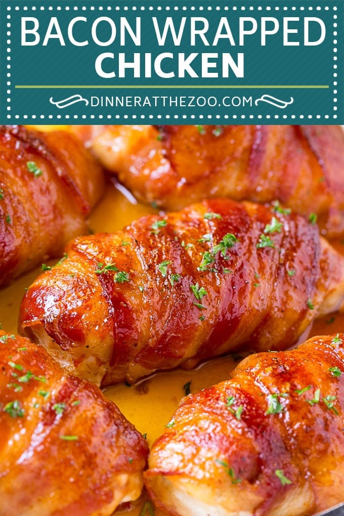 Bacon Wrapped Chicken Recipe | Bacon Wrapped Chicken Breast | Baked Bacon Wrapped Chicken | Bacon Brown Sugar Chicken #bacon #chicken #dinner #sadud