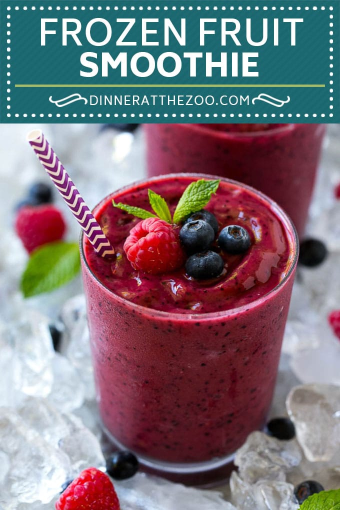 Frozen Fruit Smoothie | Berry Smoothie | Healthy Smoothie #fruit #smoothie #drink #sadud