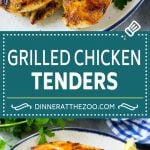 Grilled Chicken Tenders Recipe | Marinated Chicken | Lemon Garlic Chicken | Grilled Chicken #grilling #chicken #healthy #sadud