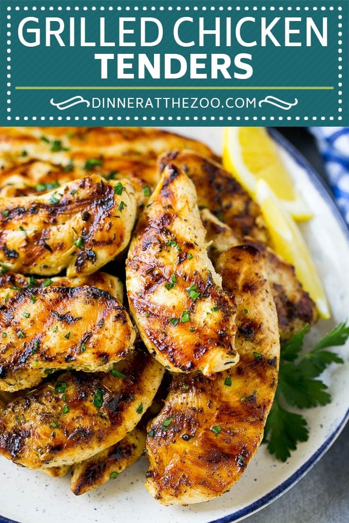 Grilled Chicken Tenders Recipe | Marinated Chicken | Lemon Garlic Chicken | Grilled Chicken #grilling #chicken #healthy #sadud