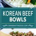 Korean Beef Bowls Recipe | Korean Ground Beef | Asian Beef Recipe | Rice Bowl #groundbeef #asianfood #rice #sadud