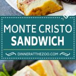 Monte Cristo Sandwich Recipe | Disneyland Monte Cristo Sandwich | Turkey Sandwich | Ham Sandwich #sandwich #sadud #turkeysandwich