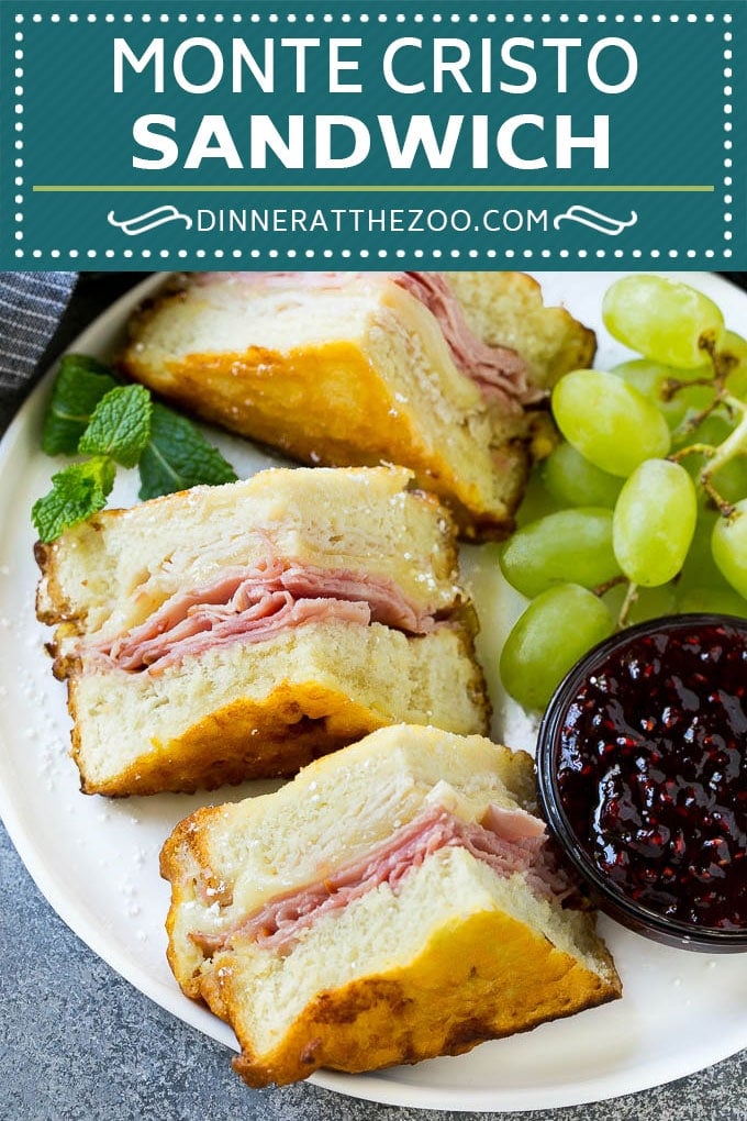 Monte Cristo Sandwich Recipe | Disneyland Monte Cristo Sandwich | Turkey Sandwich | Ham Sandwich #sandwich #turkeysandwich #sadud