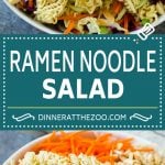 Ramen Noodle Salad Recipe | Oriental Salad | Asian Salad | Ramen Noodle Cabbage Salad #ramennoodles #salad #cabbagesalad #salad #sadud