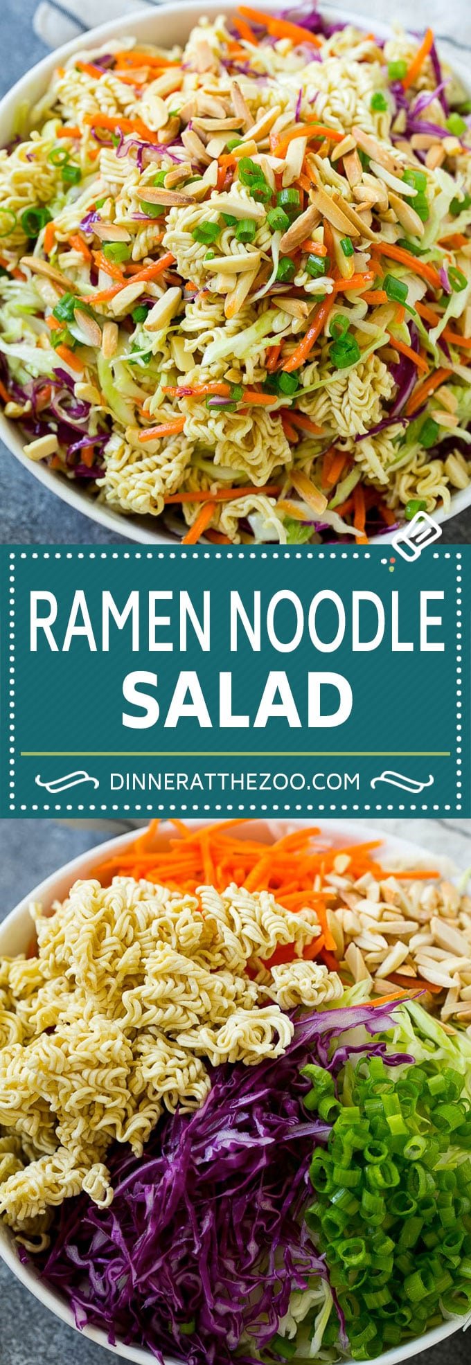 Ramen Noodle Salad Recipe | Oriental Salad | Asian Salad | Ramen Noodle Cabbage Salad #ramennoodles #salad #cabbagesalad #salad #sadud
