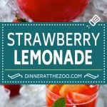 Strawberry Lemonade Recipe | Homemade Lemonade | Strawberry Drink Recipe #lemonade #strawberries #drink #sadud
