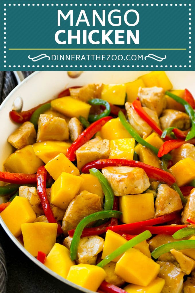 Mango Chicken Recipe | Chicken with Mango | Chicken Stir Fry #chicken #mango #stirfry #peppers #dinner #healthy #sadud
