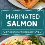 Marinated Salmon Recipe | Grilled Salmon | Garlic and Herb Salmon #salmon #grilling #marinade #fish #dinner #sadud