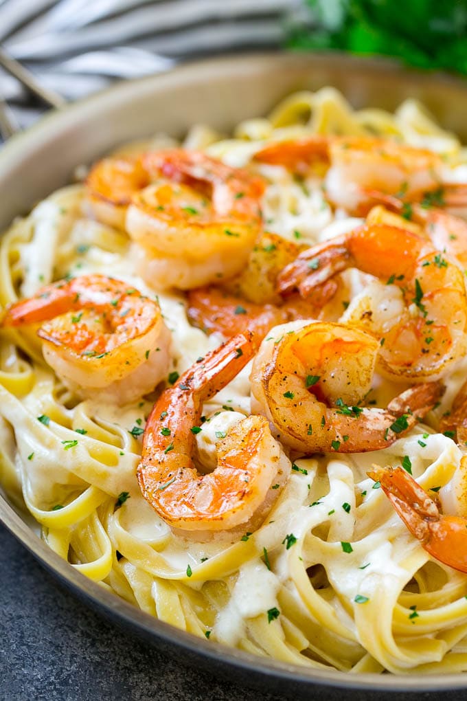 Shrimp Alfredo Recipe | Shrimp Alfredo Pasta | Shrimp Fettuccine Alfredo #shrimp #pasta #italianfood #sadud Shrimp alfredo pasta with creamy fettuccine, and sauteed shrimp.