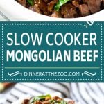 Slow Cooker Mongolian Beef Recipe | Crock Pot Mongolian Beef | Asian Beef Recipe | Slow Cooker Beef #beef #slowcooker #crockpot #asianfood #sadud
