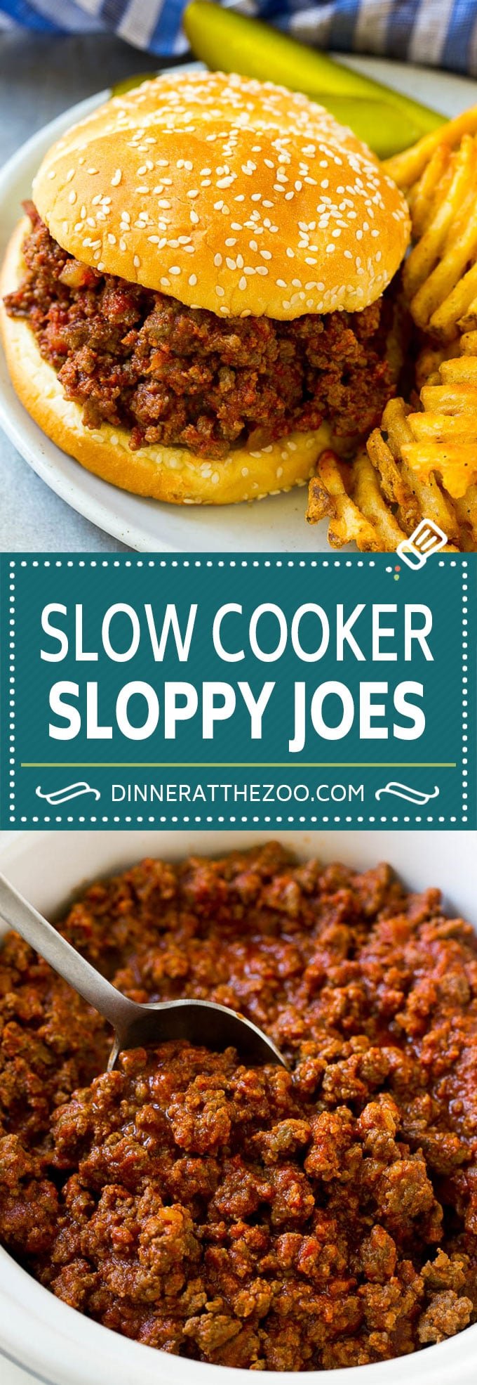 Slow Cooker Sloppy Joes Recipe | Crock Pot Sloppy Joes | Homemade Sloppy Joes #beef #slowcooker #crockpot #sandwich #sadud